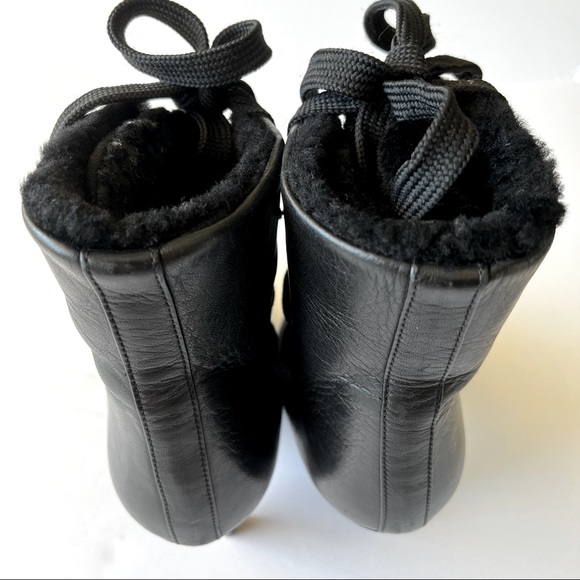 IRO Black Suede Lace Up Boots - Picture 7 of 16